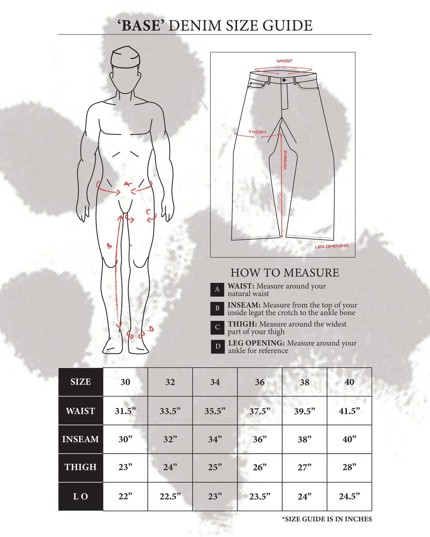 BASE0.3-TRIBLEND-16OZ RAW DENIM (OVERSTOCK)