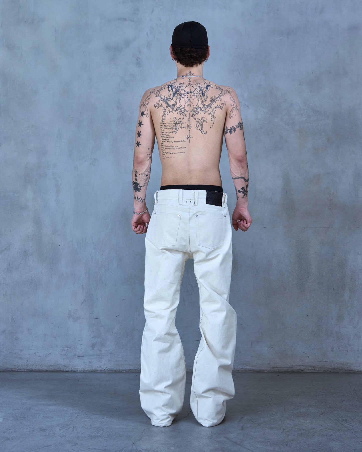 BASE 0.2 - NATURAL - BOOTCUT RAW DENIM