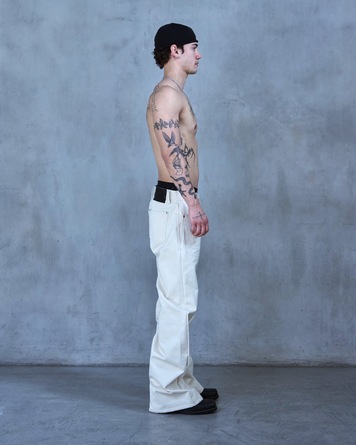 BASE 0.2 - NATURAL - BOOTCUT RAW DENIM