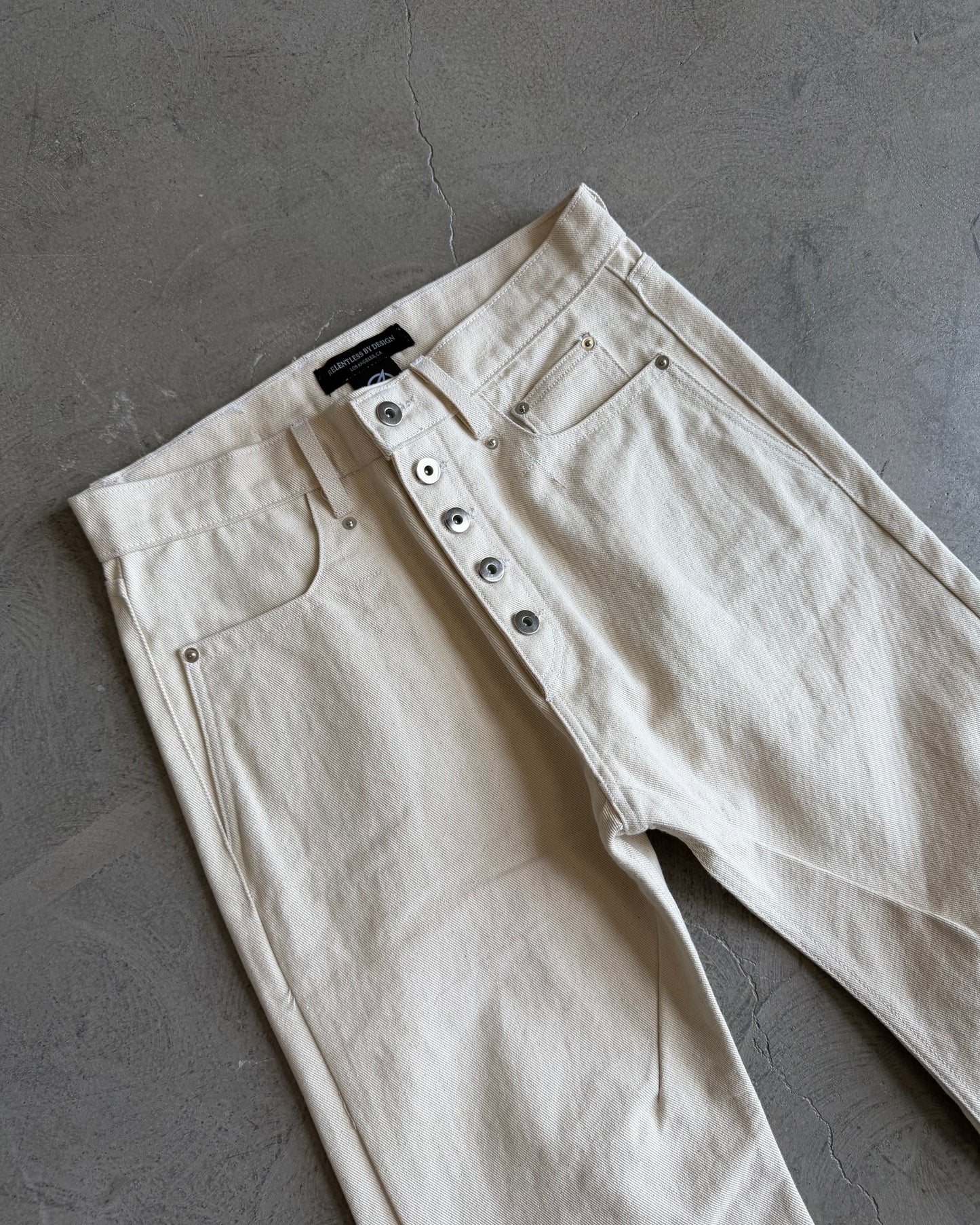BASE 0.2 - NATURAL - BOOTCUT JAPANESE DENIM
