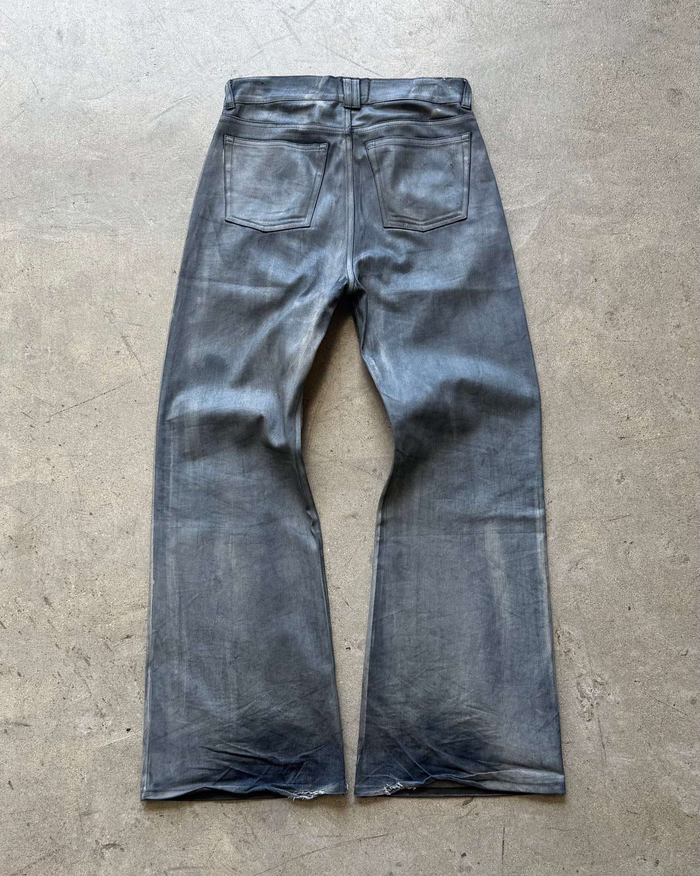 BASE .01 'MOTH BEIGE' COATED DENIM (OVERSTOCK)