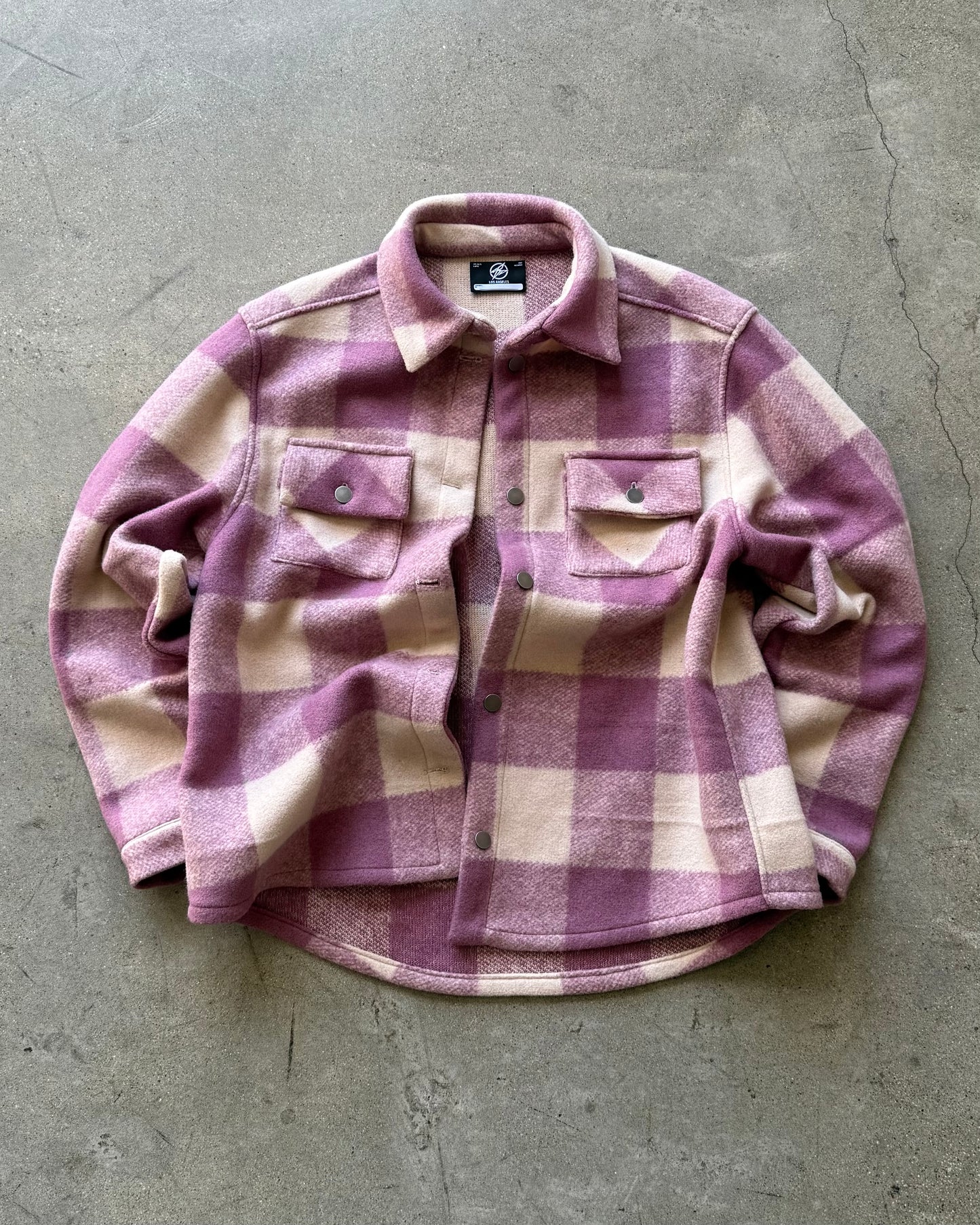 MAINLINE 0.1 'BUBBLE PINK' JAPANESE WOOL FLANNEL (OVERSTOCK)