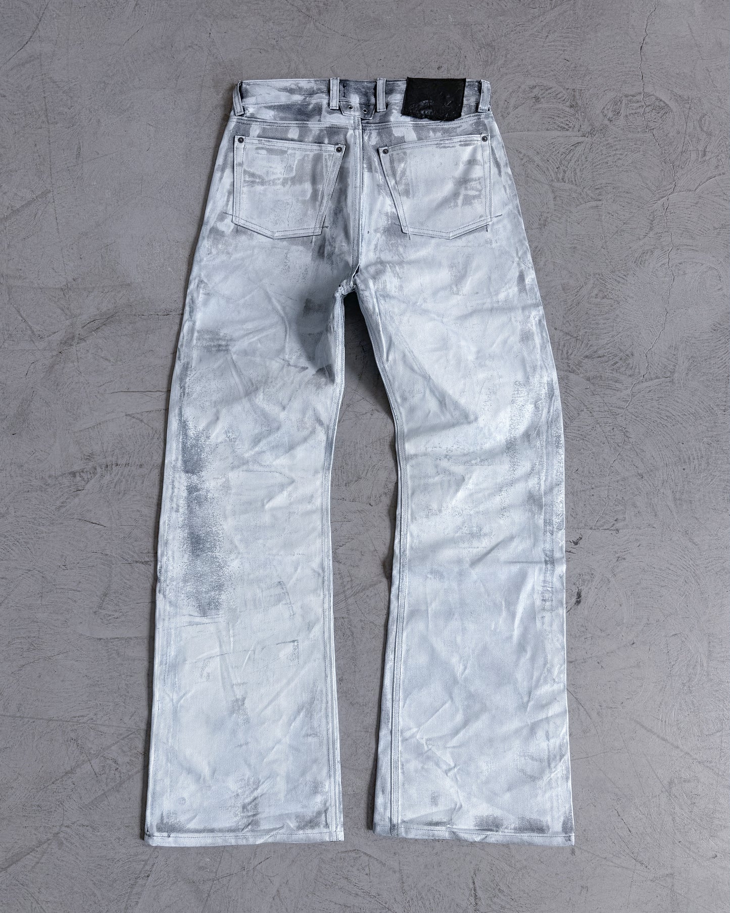 BASE0.2 - FROST - BOOTCUT COATED DENIM (OVERSTOCK)