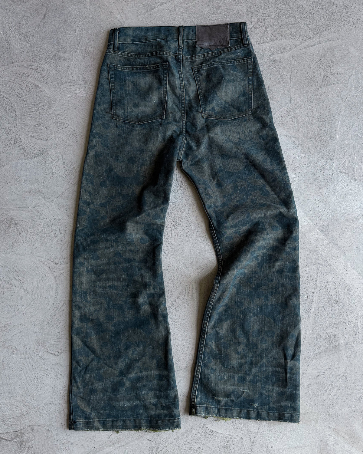 BASE0.2 - SKULL - WASHED DENIM