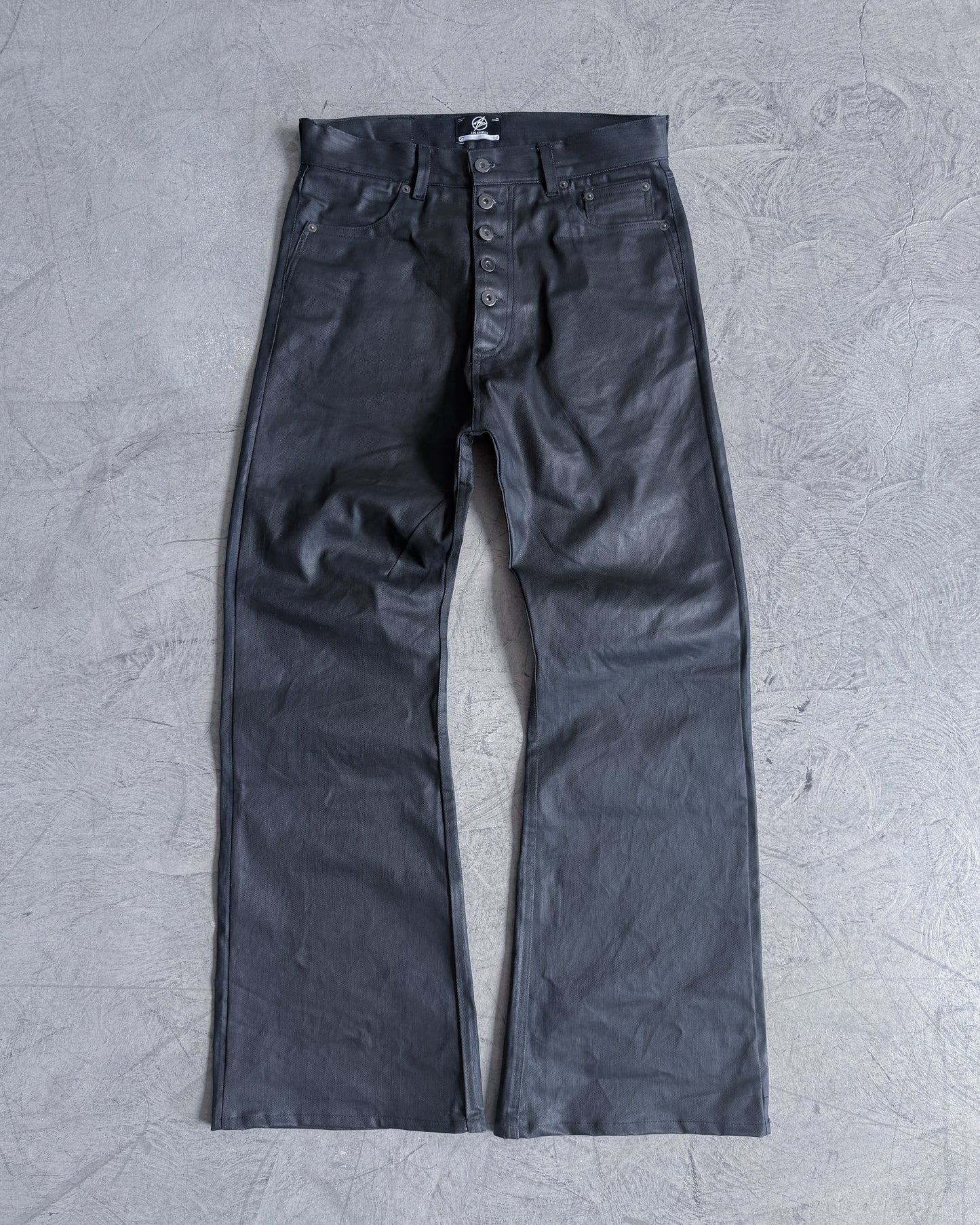 BASE0.2 - VOID - BOOTCUT COATED DENIM (OVERSTOCK)