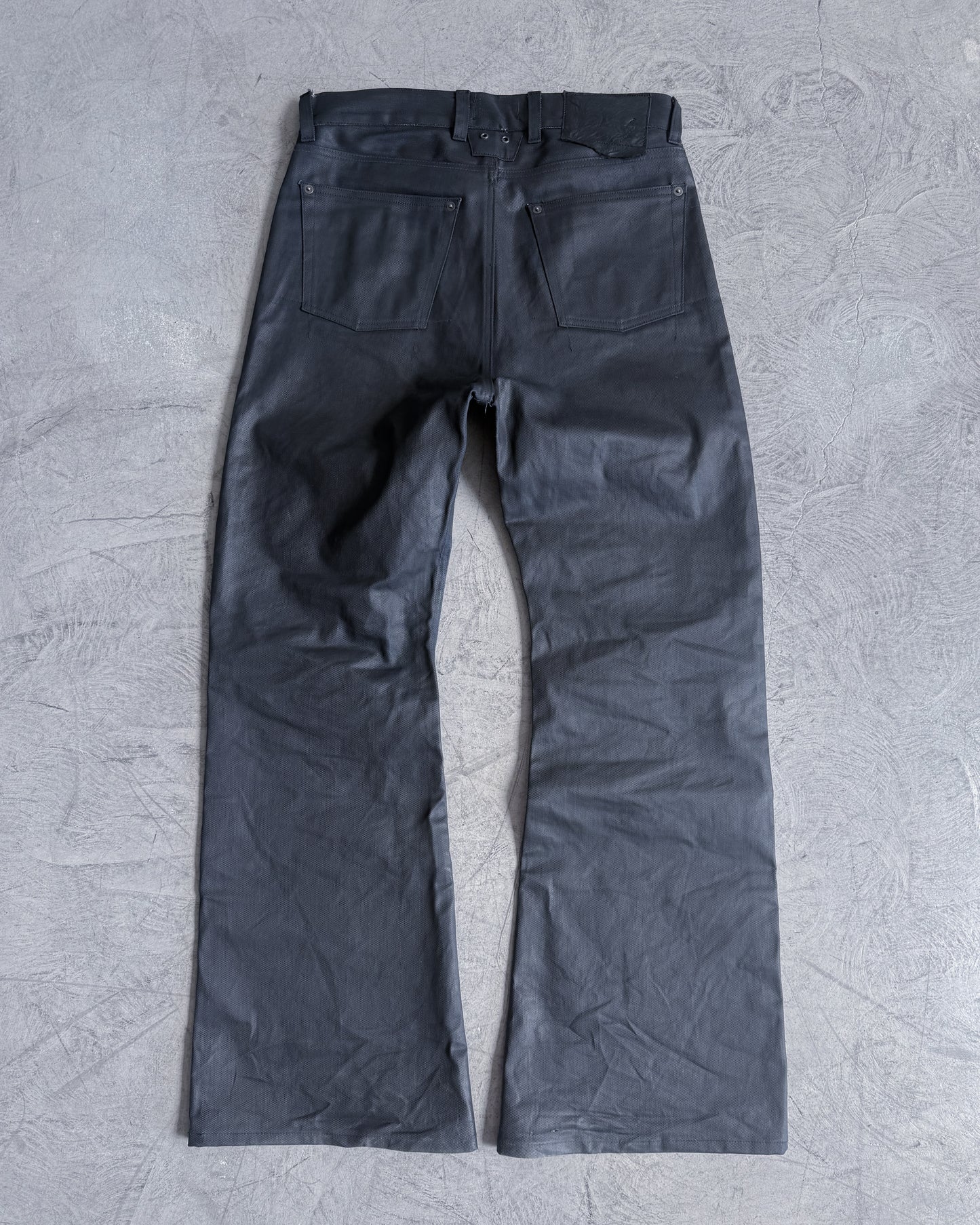 BASE0.2 - VOID - BOOTCUT COATED DENIM (OVERSTOCK)