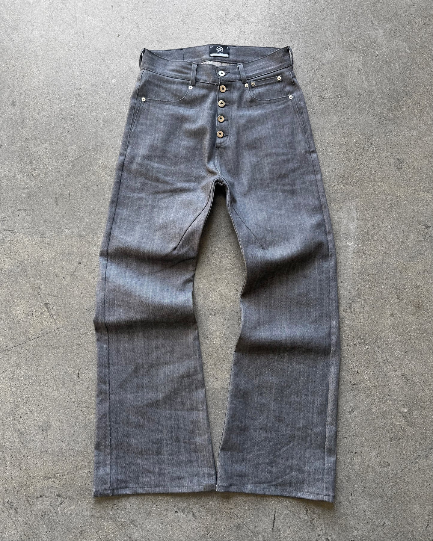 BASE 0.2 - GRAY - JAPANESE BOOTCUT RAW DENIM