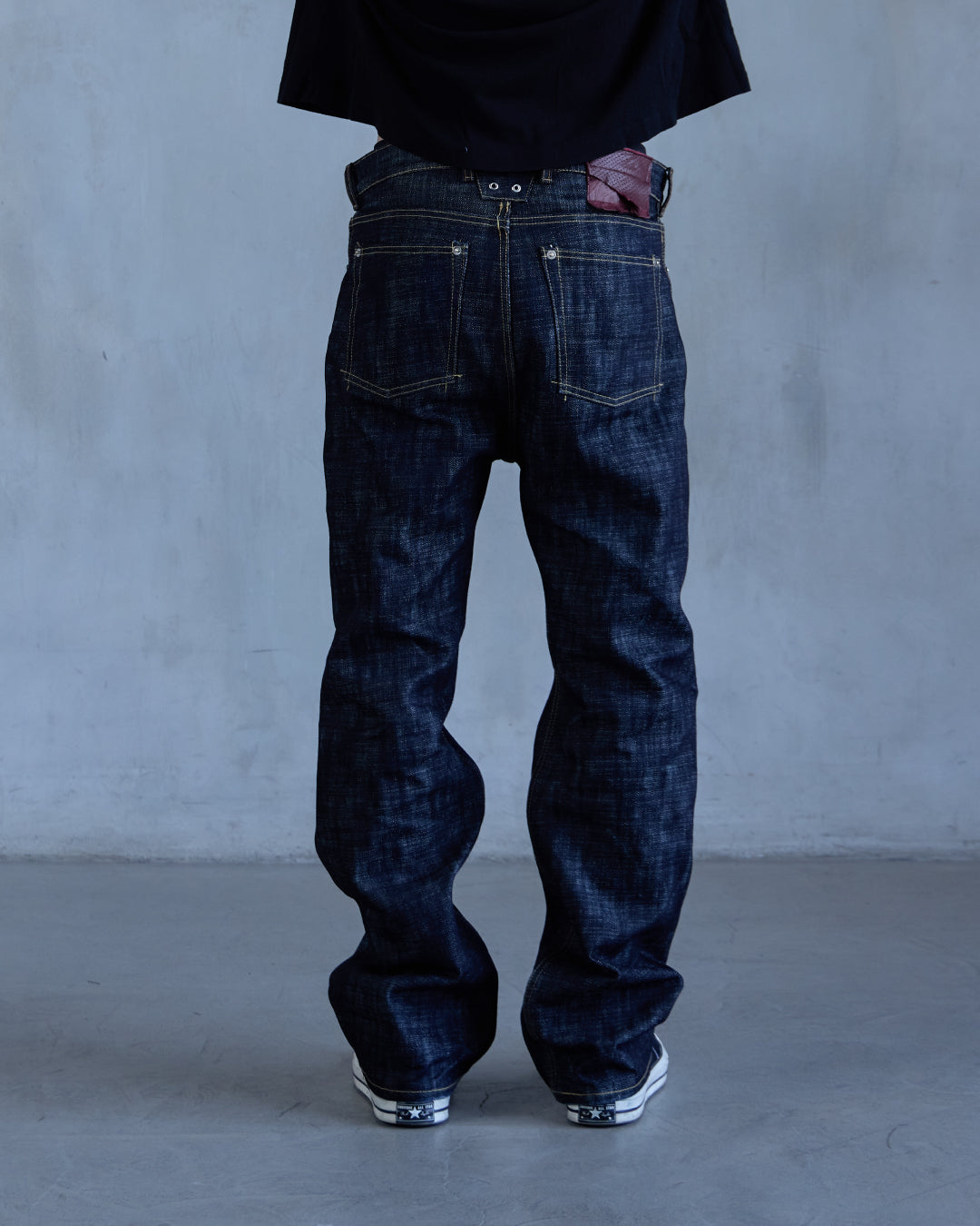 SPINE0.1 - INDIGO - 16OZ RAW SLUB DENIM (SLIM)