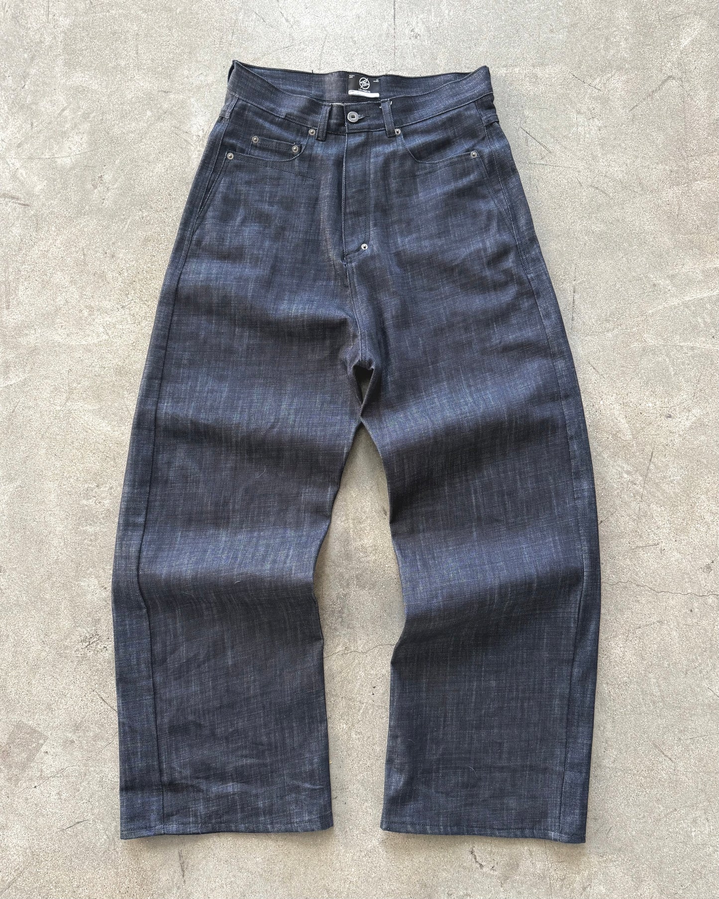 CORE 0.2 - DRK INDIGO SLB - BAGGY RAW DENIM