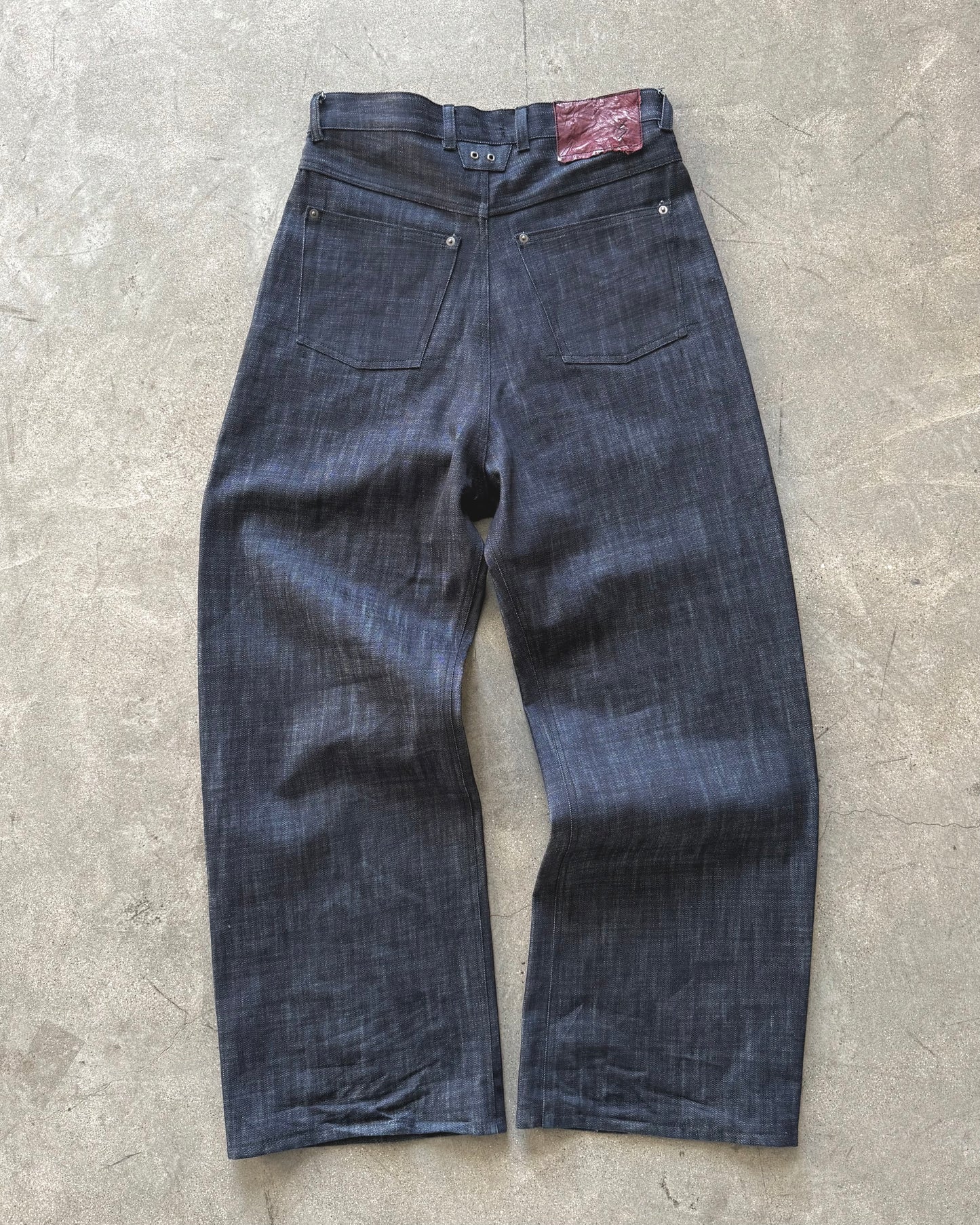 CORE 0.2 - DRK INDIGO SLB - BAGGY RAW DENIM