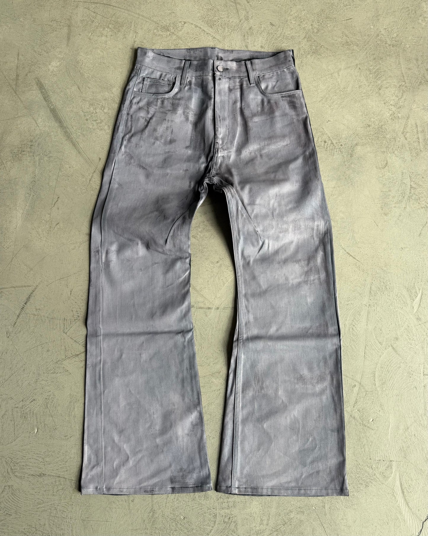 BASE .01 'LAVENDER' JAPANESE COATED DENIM (OVERSTOCK)