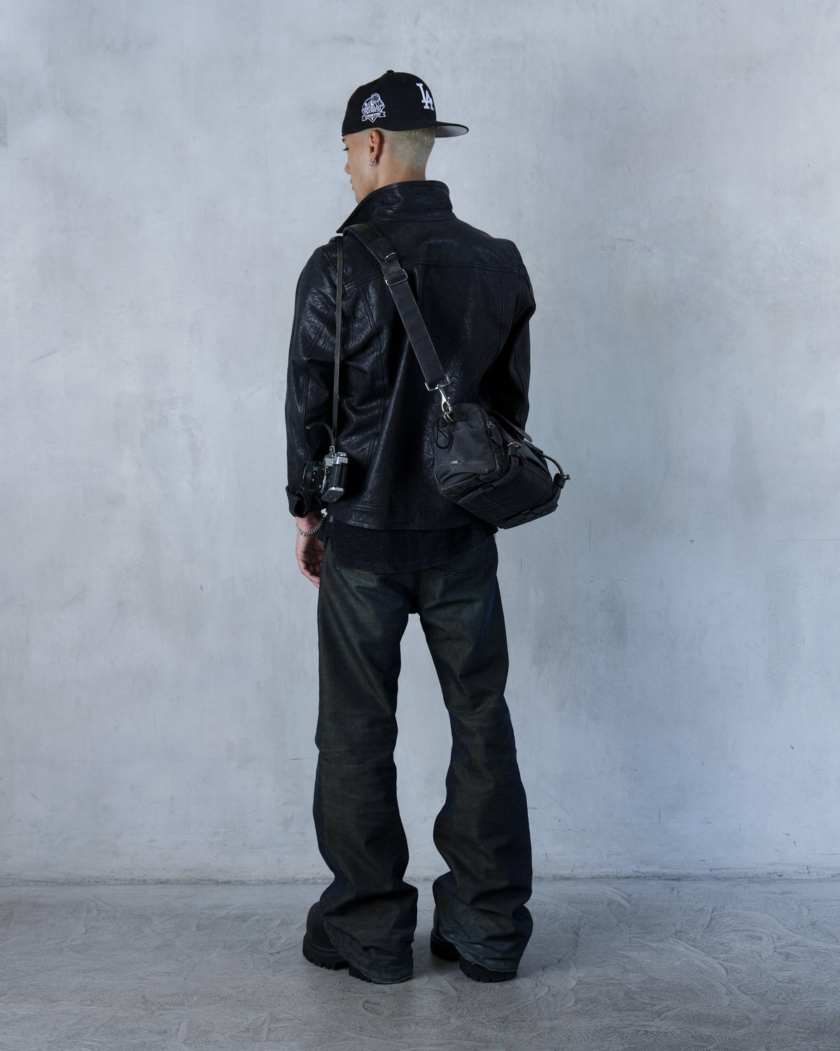 BASE0.2 - REBEL GREEN - WASHED DENIM