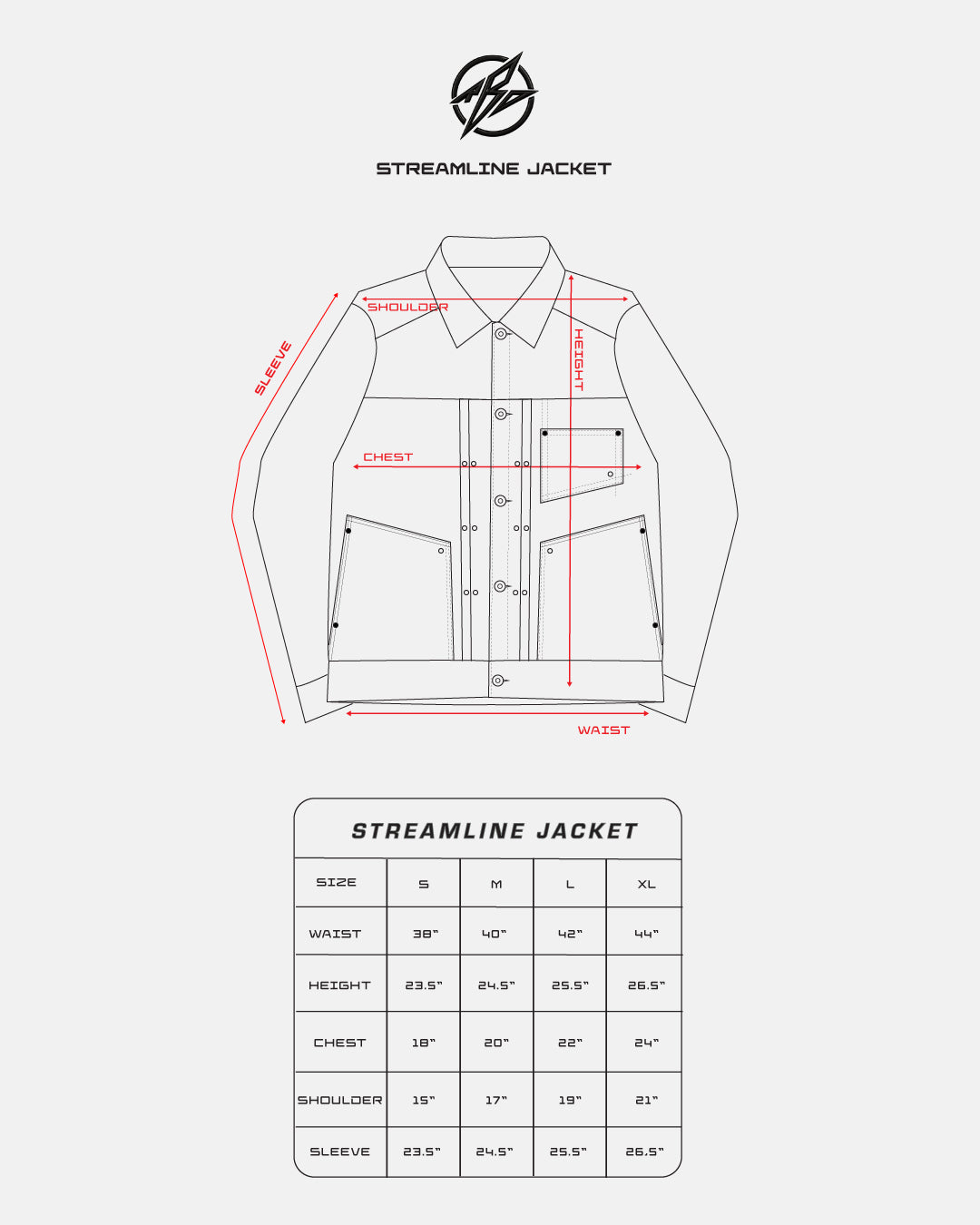 STREAMLINE 0.2 'GREY' JAPANESE HERRINGBONE DENIM JACKET (OVERSTOCK)