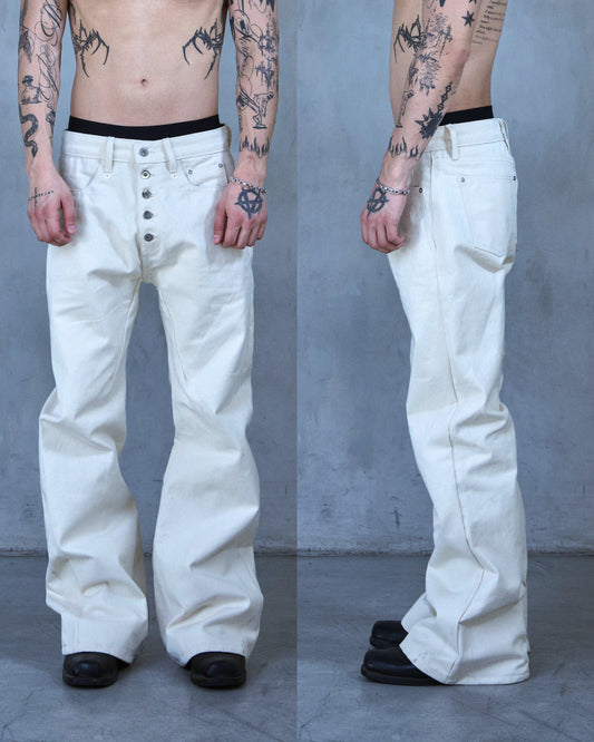 BASE 0.2 - NATURAL - BOOTCUT RAW DENIM